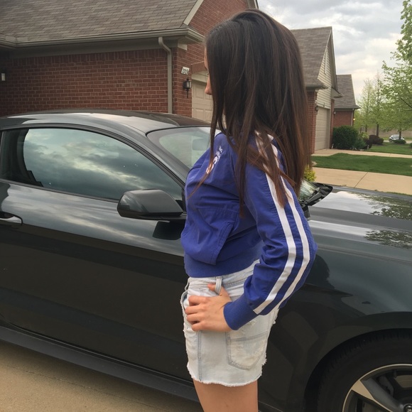 Vintage Look Track Suit Jacket - Picture 2 of 11